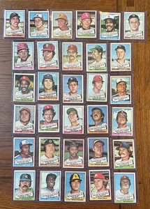 1976 TOPPS TRADED LOT (31/44), DOC ELLIS, RUSTY STAUB, DUSTY BAKER, GARR, ALTRO - Foto 1 di 2