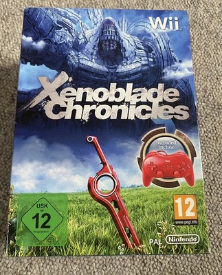 Xenoblade Chronicles Special Edition with Classic Red Controller Wii Sealed New - Image 1 of 4