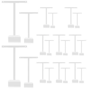 Acrylic Earrings Display Holder T-bar Earrings Stand Holder Tree Stand Counte... - Picture 1 of 7