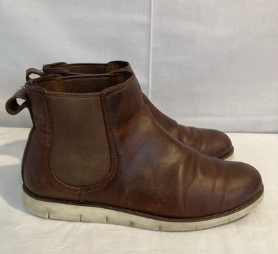 Botas Chelsea Femininas Timberland Sensorflex Tamanho 8 Couro Marrom - Imagem 1 de 4