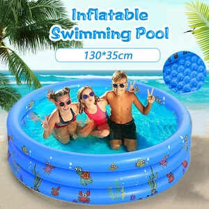 Aufblasbarer Planschbecken für Kinder Wasser Spielen Pool Baby Duschbadewanne DE - Bild 1 von 12