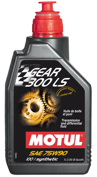 MOTUL GEAR 300 LS 75W-90 Synthétique Huile de Différentiel - 1 L (105778)