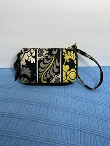 Vera Bradley Baroque Quilted Strap Wallet Pouch RETIRED Pattern Winter 2010 GUC - Picture 1 of 8