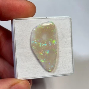 12,30 crt Mintabie barra ópalo multicolor australiano piedra preciosa suelta OPL099 - Imagen 1 de 10