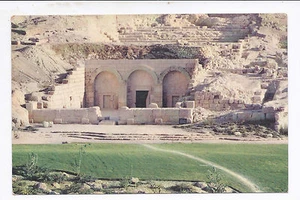 ISRAEL,BETH SHEARIM, ENTRANCE TO THE CATACOMBS, AN OLD   MINT PC, ABOUT 1957  - Foto 1 di 2