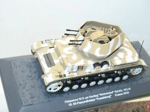 Deutscher Panzer WIRBELWIND Flak 4 Guns Vierling Militär Altaya 1:43 - Bild 1 von 1