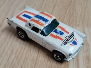 1977 Mattel Hot Wheels '57 T-Bird Thunderbird White Stripes Diecast Car