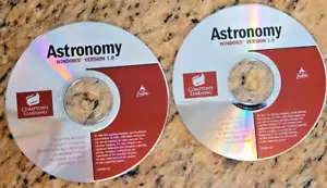 Astronomía Windows Versión 1.0 PC CD ROM-1999 Compton's Learning 2 Discos - W95-98 - Imagen 1 de 1