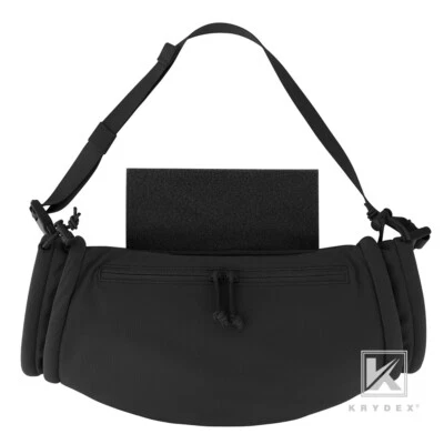 KRYDEX Tactical Soft Shell Hand Warmer VestDrop ShoulderHanger Winter Outdoor BK - Image 1 of 4