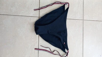 Tommy Hilfiger Damen Bikinihose String Hose  Blau   NEU  Gr. L - Bild 1 von 4