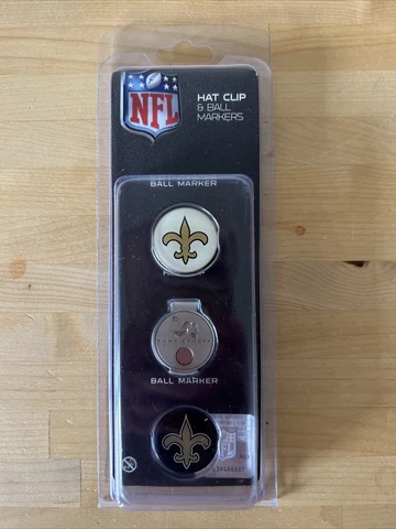 Team Effort NFL Hat Clip & 2 Ball Markers New Orleans Saints Cover