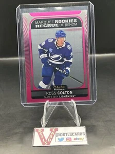 21/22 O-Pee-Chee Platinum - ROSS COLTON MARQUEE ROOKIES MATTE PINK #214 - Picture 1 of 3