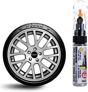 Alloy Wheel Touch-Up Stick Paint 20ml E-TECH Chip Resistant Metallic Silver - Picture 1 of 5