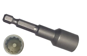 11mm Bi-Hex Nut Driver 65mm Long with 1/4" Hexagon Drive - Picture 1 of 3