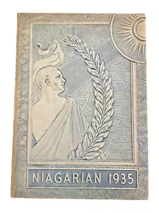 Yearbook Niagara Falls High School New York NY Annual Niagarian Vintage 1935 - Picture 1 of 11