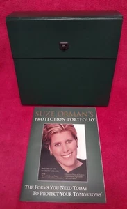 Suze Orman's Protection Portfolio Organizer Original Edition Book Case CDs - Picture 1 of 17