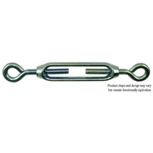 1/4" x 4" Zinc Eye-Eye Turnbuckle | PEERLESS INDUSTRUSTRIAL | 100LB LOAD LIMIT - Bild 1 von 1