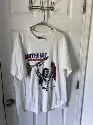 Manatee Hurricanes T Shirt Men's White Size XL Southeast Seminole Vintage - Image 1 of 4