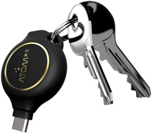 (2X) AtomXS 2-Hour Key Chain Emergency Charger (800mAh, USB Type-C) - Picture 1 of 1
