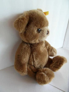 Steiff Bär Teddybär Knopf/Fahne Vollgelenk Stofftier Germany 826d - Bild 1 von 3