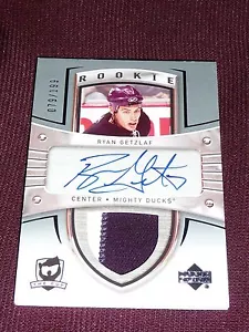 2005-06 The Cup #101 Ryan Getzlaf Auto 2CLR Patch RC 79/199 NICE RARE ROOKIE - Picture 1 of 2