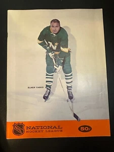National Hockey League Official Magazine Minnesota North Stars 1968 vs LA Kings - Picture 1 of 8