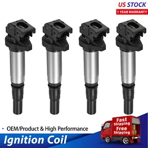 Juego de 4 bobinas de encendido UF598 para Mini Cooper Countryman Paceman 2007-2016 1,6 - Imagen 1 de 7