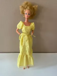 MATTEL 1981 MAGIC CURL BARBIE PUPPE TAIWAN BLOND LOCKIGE HAARE BLAUE AUGEN - Bild 1 von 9