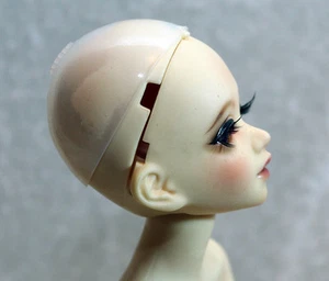 6-7" 1/6 BJD PELUCA MUÑECA SILICONA CABEZA TAPA PROTECTORA PEQUEÑA MUÑECA EE. UU. - Imagen 1 de 2