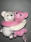 Russ  "True Companions" Two Bears, Pink and Cream Colored Hugging