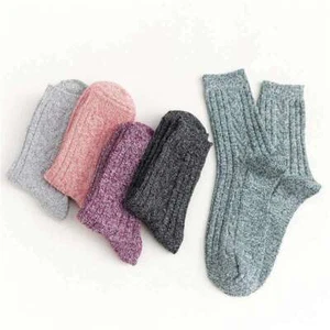 Walking Hiking Sock Thermal Boot Socks Thick Wool Blend Ski Winter Sock Ladies - Picture 1 of 10