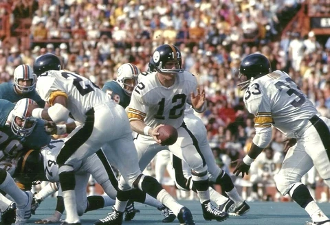 Terry Bradshaw Pittsburgh Steelers NFL 13"x19" Poster Super Gloss Print 08H Cover