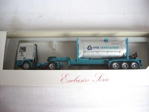 Z764* Herpa Exclusiv 1:87 Volvo Sattelzug VTG Tanktainer OPV - Bild 1 von 2
