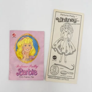 1987 Perfume Pretty Whitney Instructions & Fragrance Tips Booklet - Picture 1 of 6
