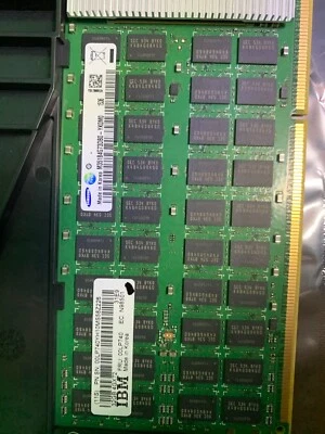 **LOT OF 4**IBM 32GB  PC3-12800 DDR3-1600 ECC  Memory Samsung M351B4G73DB0-YK0M0 - Image 1 of 3