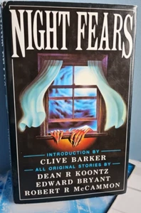 Night Fears. Clive Barker, Dean Koontz, Robert R McCammon. Horror Hardback 1989 - Picture 1 of 21
