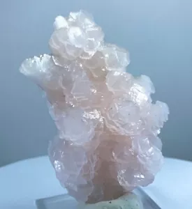 MANGANOAN CALCITE BRILLIANT CRYSTALS on MATRIX from PERU..HUANZALA UNUSUAL PIECE - Picture 1 of 13