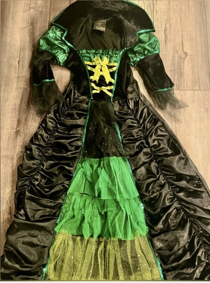 Leg Avenue Libro de Cuentos Bruja Disfraz Niñas Talla Pequeña 2 Piezas Vestido/Sombrero Foto 1 de 4