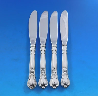 Juego moderno esparcidor de mantequilla de plata esterlina Chantilly by Gorham HH 4 piezas 6 1/4" Foto 1 de 3