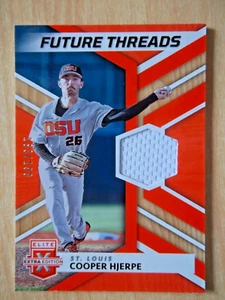 COOPER HJERPE FUTURE THREADS ORANGE /199 FT-CH - 2022 ELITE EXTRA EDITION PANINI - Imagen 1 de 2