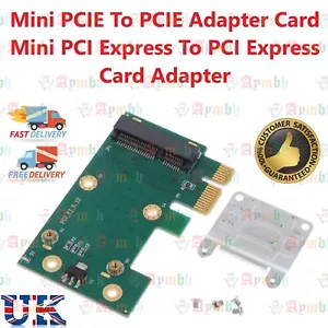 Mini PCIE To PCIE Adapter Card Mini PCI Express To PCI Express Card Adapter BLW - Picture 1 of 24
