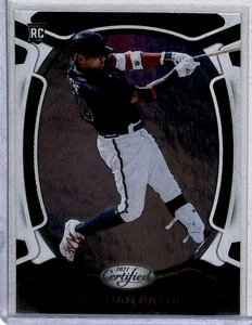 2021 Panini Chronicles Certified Cristian Pache RC Atlanta Braves #20 - Picture 1 of 2