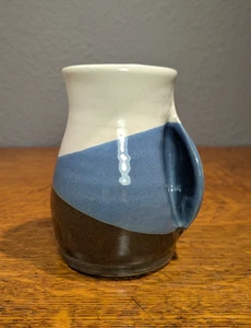 Rowe Pottery Handcrafted Comfort Cup Stonewear Coffee Mug Rowe Coffee Mug - Picture 1 of 11