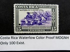nystamps Costa Rica Stamp Waterlow Color Proof MNH Only 100 Exist €300 S18y536