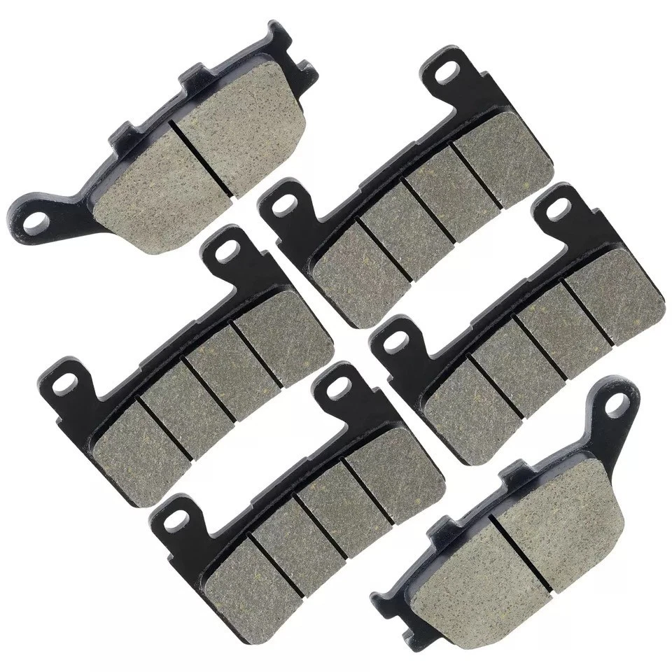 Pastillas de freno delanteras traseras Honda CBR600RR CBR600 Rr 2003 2004 Foto 1 de 4