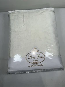 Pom Pom at Home Blair King White 100% Linen Size Duvet Cover Retails $667 Luxury - Picture 1 of 18