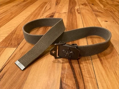 Boy Scouts of America Official Green Belt with Buckle Size S/M 32” BSA Uniform - Image 1 of 4