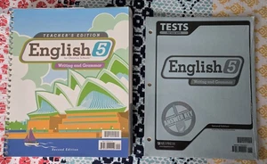 BJU English 5 Second Edition Teacher Guide With CD And Answer Key For Tests - Picture 1 of 6
