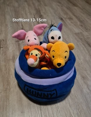 Honigtopf Winnie Puuh Pooh Eeyore I-aah Tigger Piglet Ferkel - Bild 1 von 4