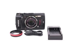 Olympus Tough TG-5 12.0MP Digital Camera GPS Waterproof Built-in Wi-Fi Black - Picture 1 of 6